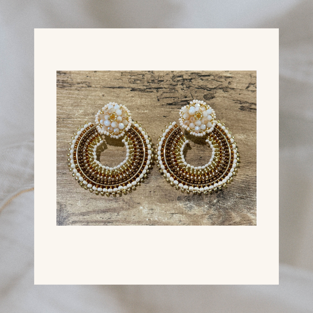 Ruth Beaded Earrings