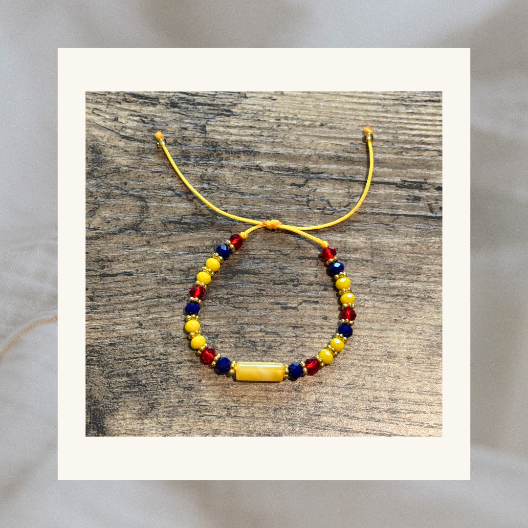 Irene Colombian Colors Beaded Bracelet