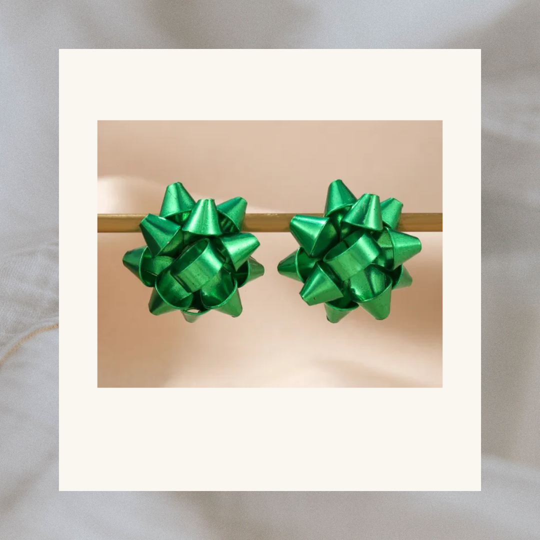 Festive Bow Earrings