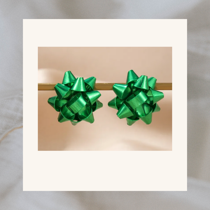 Festive Bow Earrings