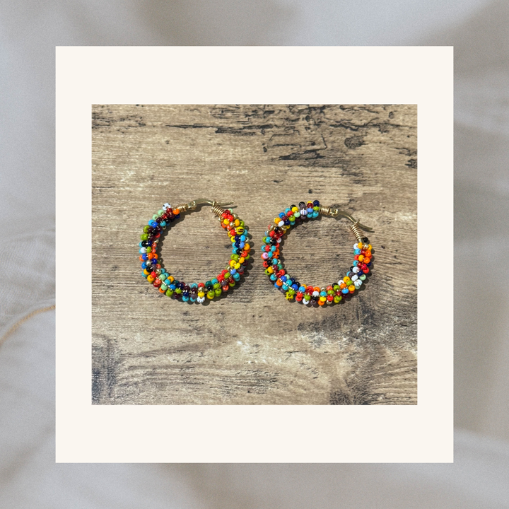 Elidi Beaded Earrings