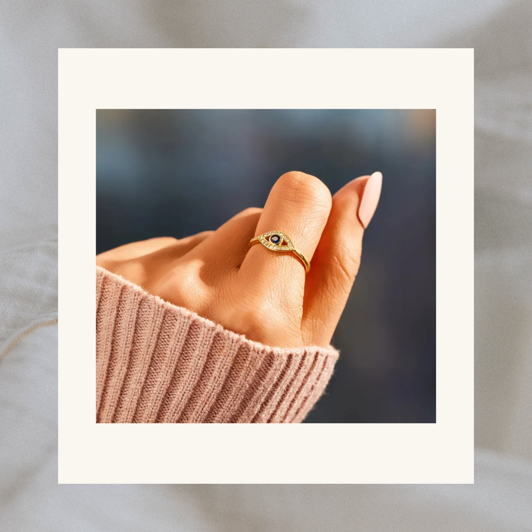 Quinn Evil Eye Ring