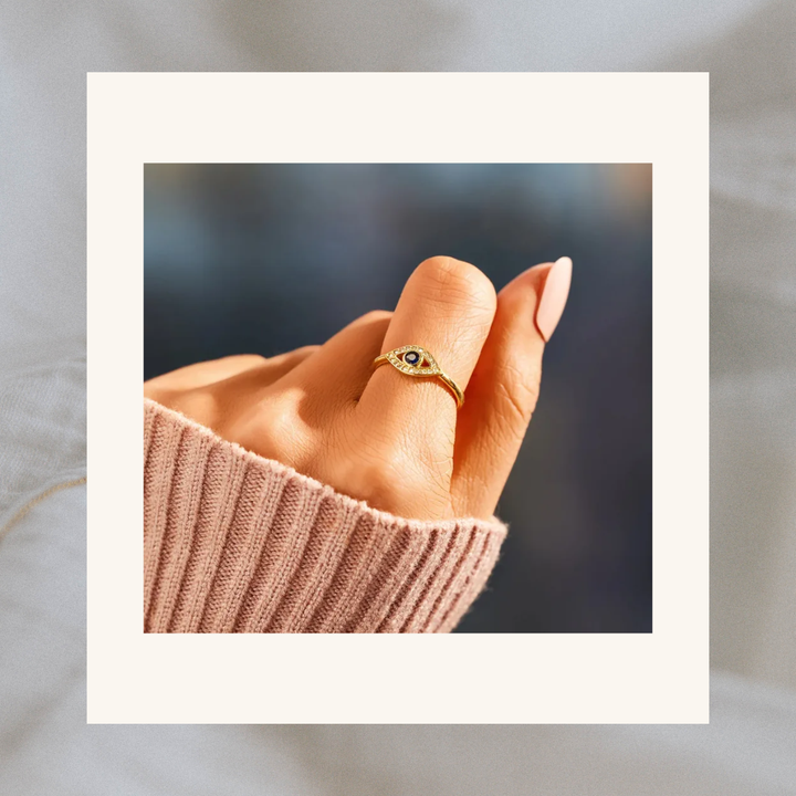 Quinn Evil Eye Ring