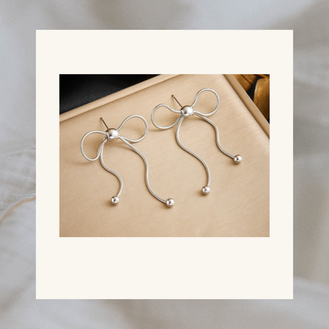 Elegant Bow Earrings