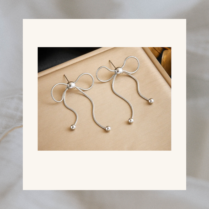 Elegant Bow Earrings