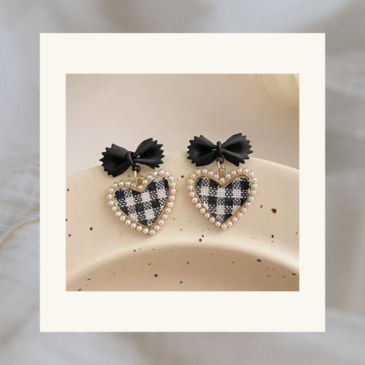 Heart Retro Drop Earrings