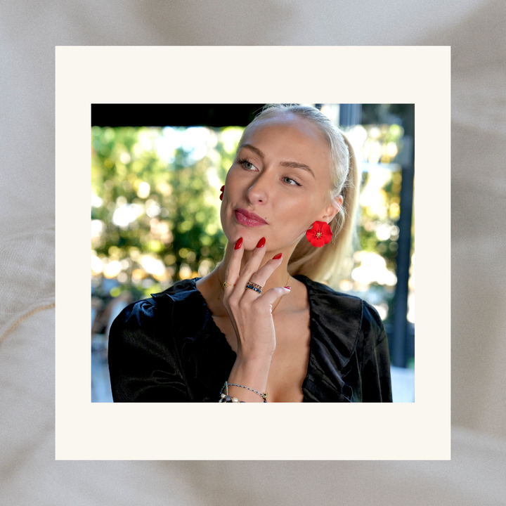 Emma Flower Earrings