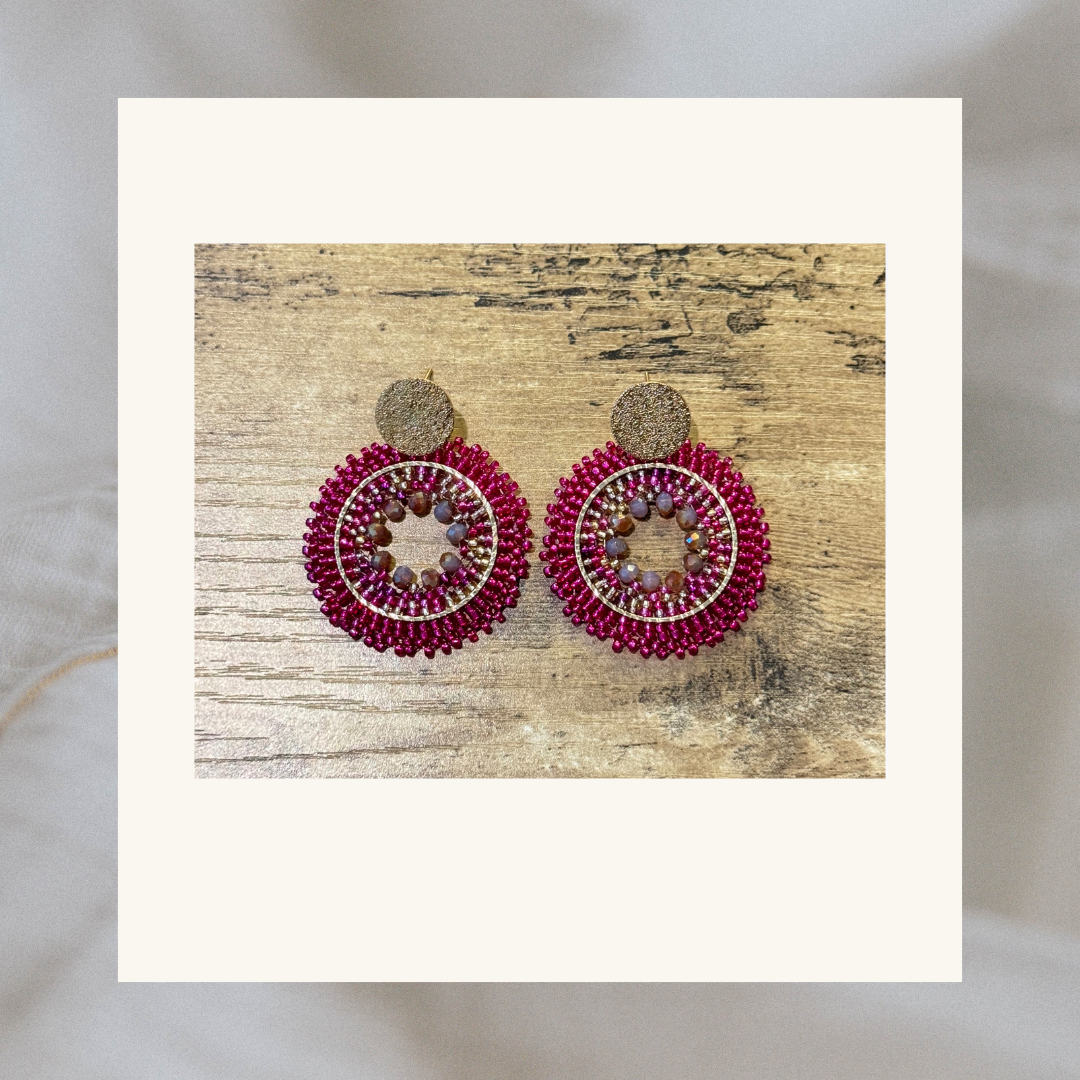 Reagan Beaded Earrings