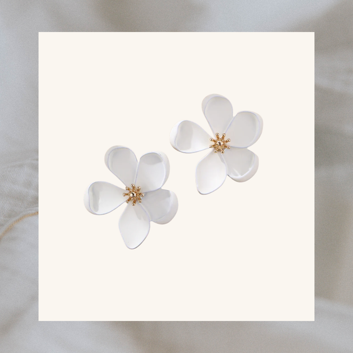 Evelyn Flower Earrings