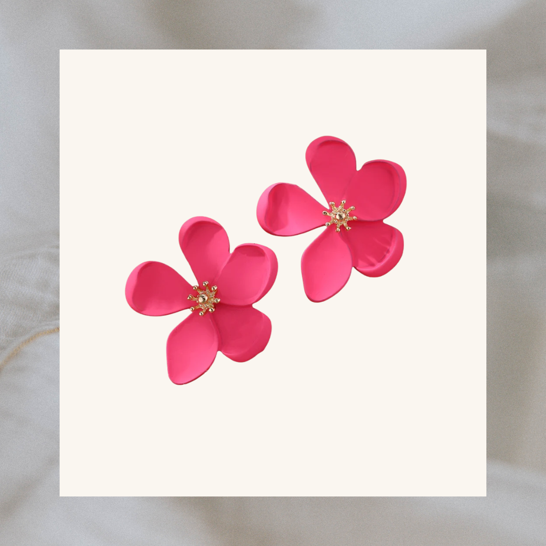 Evelyn Flower Earrings